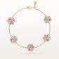 Bracelet Baby Flora Prune Or Jaune