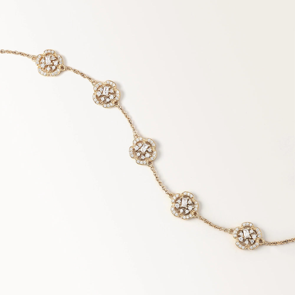 Bracelet Fiori en or jaune