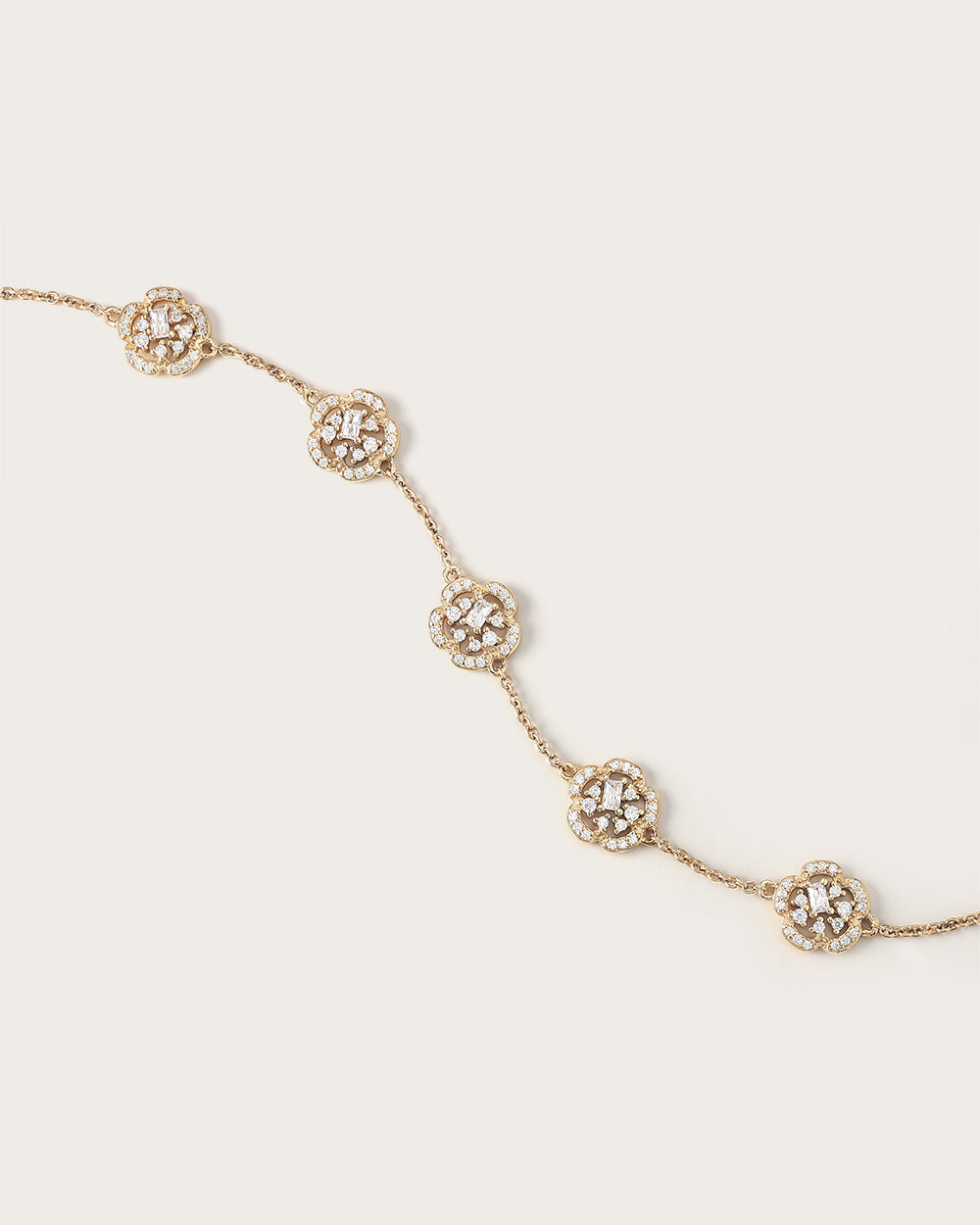 Bracelet Fiori Or Jaune