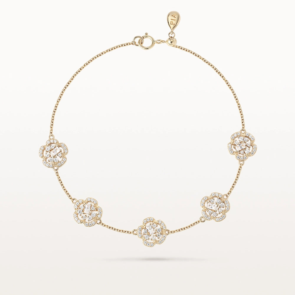 Bracelet Fiori en or jaune