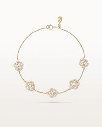 Bracelet Fiori en or jaune