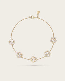 Bracelet Fiori Or Jaune