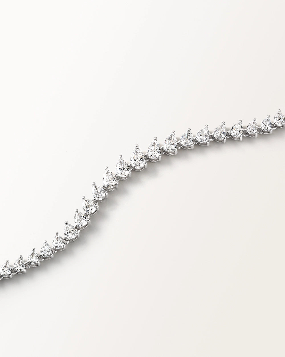 Bracelet Gaia 4 carats en or blanc