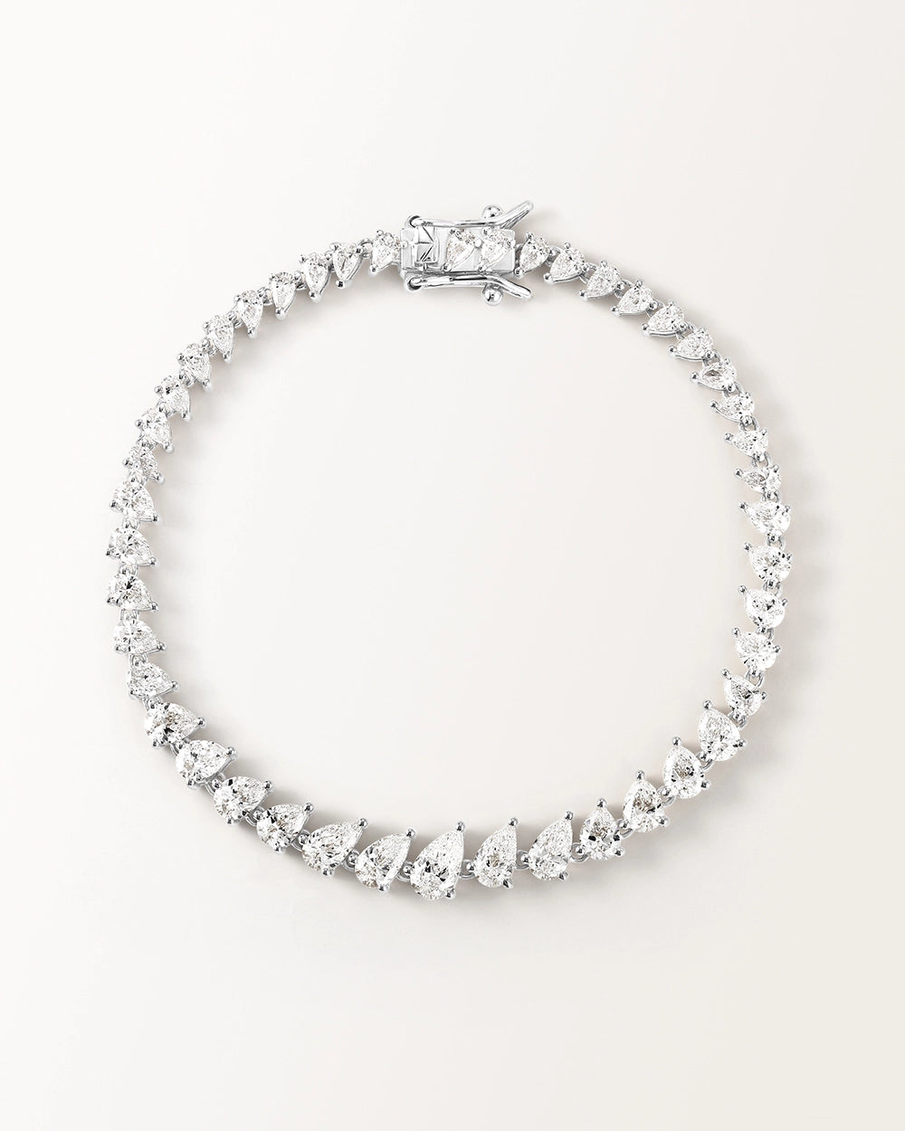 Bracelet Gaia 4 carats en or blanc