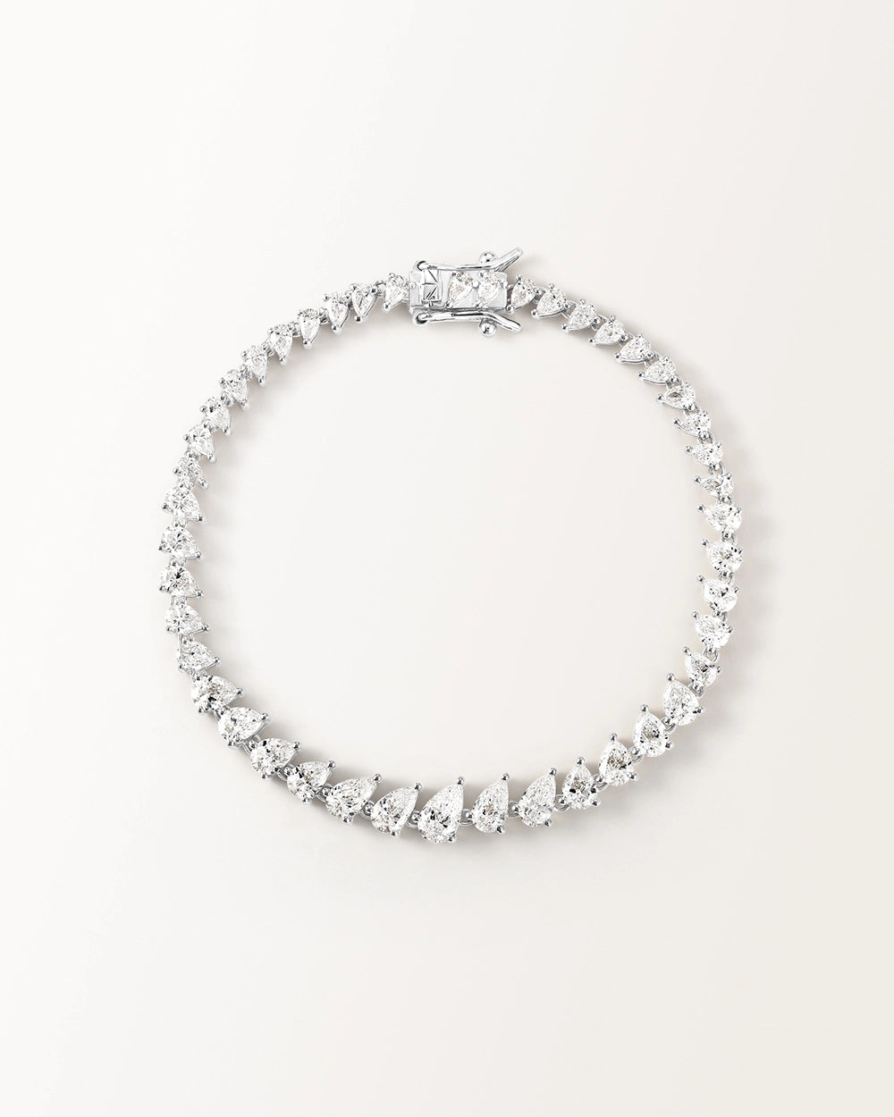 Bracelet Gaia 4 carats en or blanc