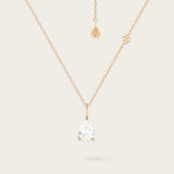 Collier Poire en or jaune 