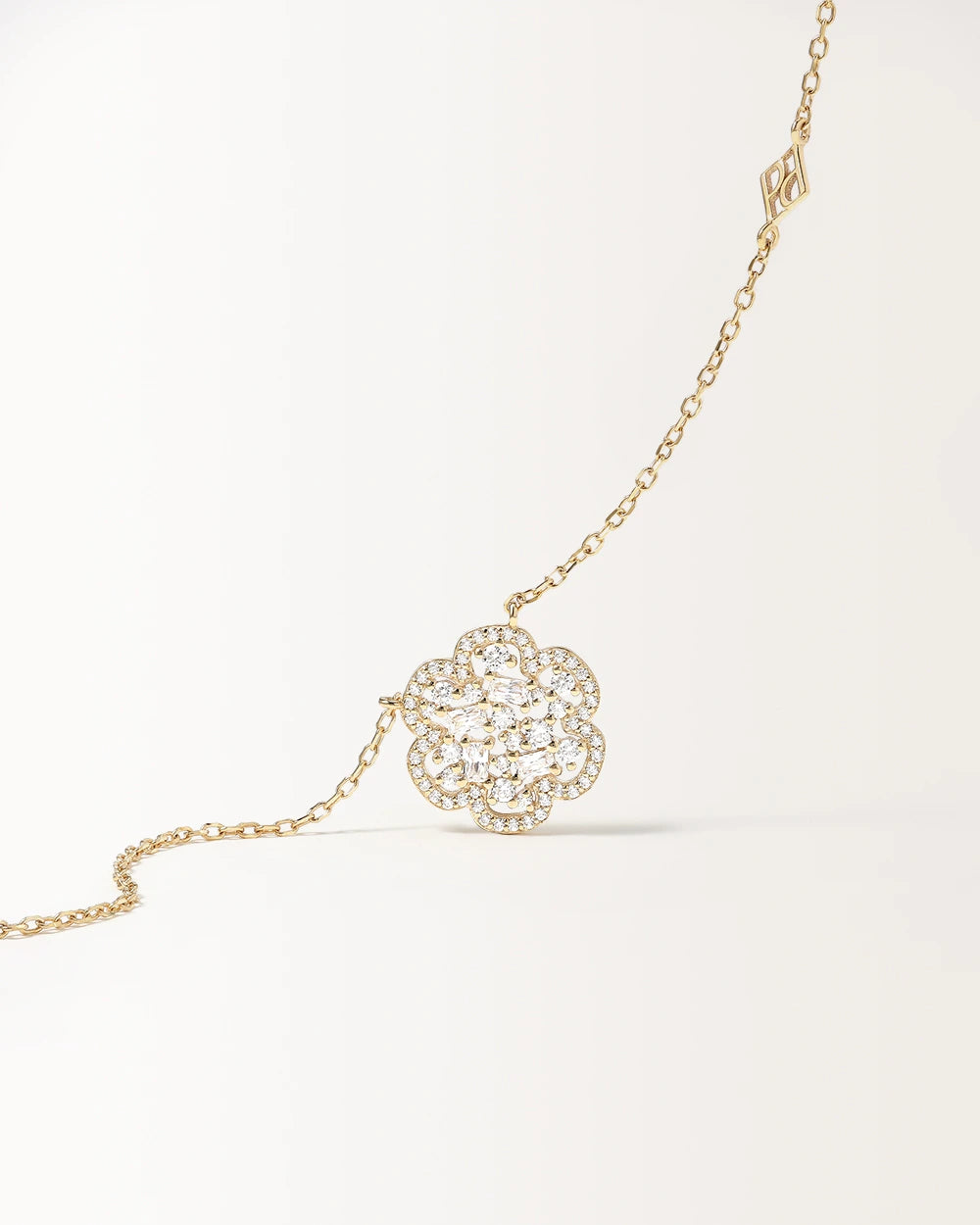 Collier Flora en or jaune 