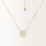 Collier Flora en or jaune 