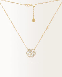 Collier Flora en or jaune 