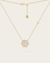 Collier Flora en Or Jaune