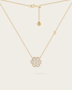 Collier Flora en Or Jaune