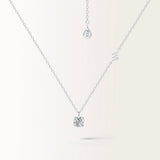 Collier Infini 0.30 carat en or blanc et diamant 