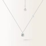 Collier Infini 0.30 carat en or blanc et diamant 