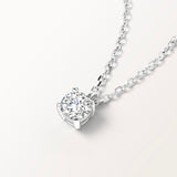 Collier Infini 0.50 carat en or blanc et diamant 