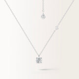 Collier Infini 0.50 carat en or blanc et diamant 