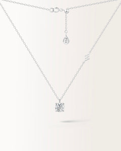 Collier Infini 0.50 carat en or blanc et diamant 