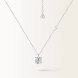 Collier Infini 1 carat en or blanc et diamant