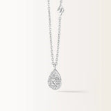 Collier Bagatelle en or blanc et Diamant de laboratoire 