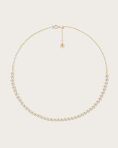 Collier Couronne Or Jaune