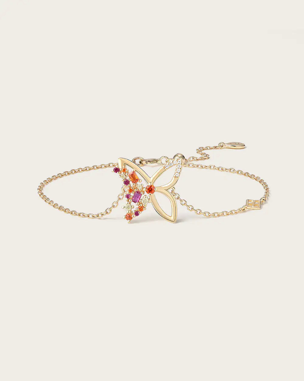 Bracelet Lila Rosée en Or Jaune
