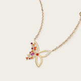 Collier Lila Rosée en Or Jaune