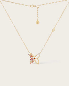 Collier Lila Rosée en Or Jaune