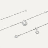 Collier Hanae Or Blanc 