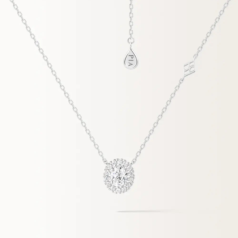 Collier Hanae Or Blanc 