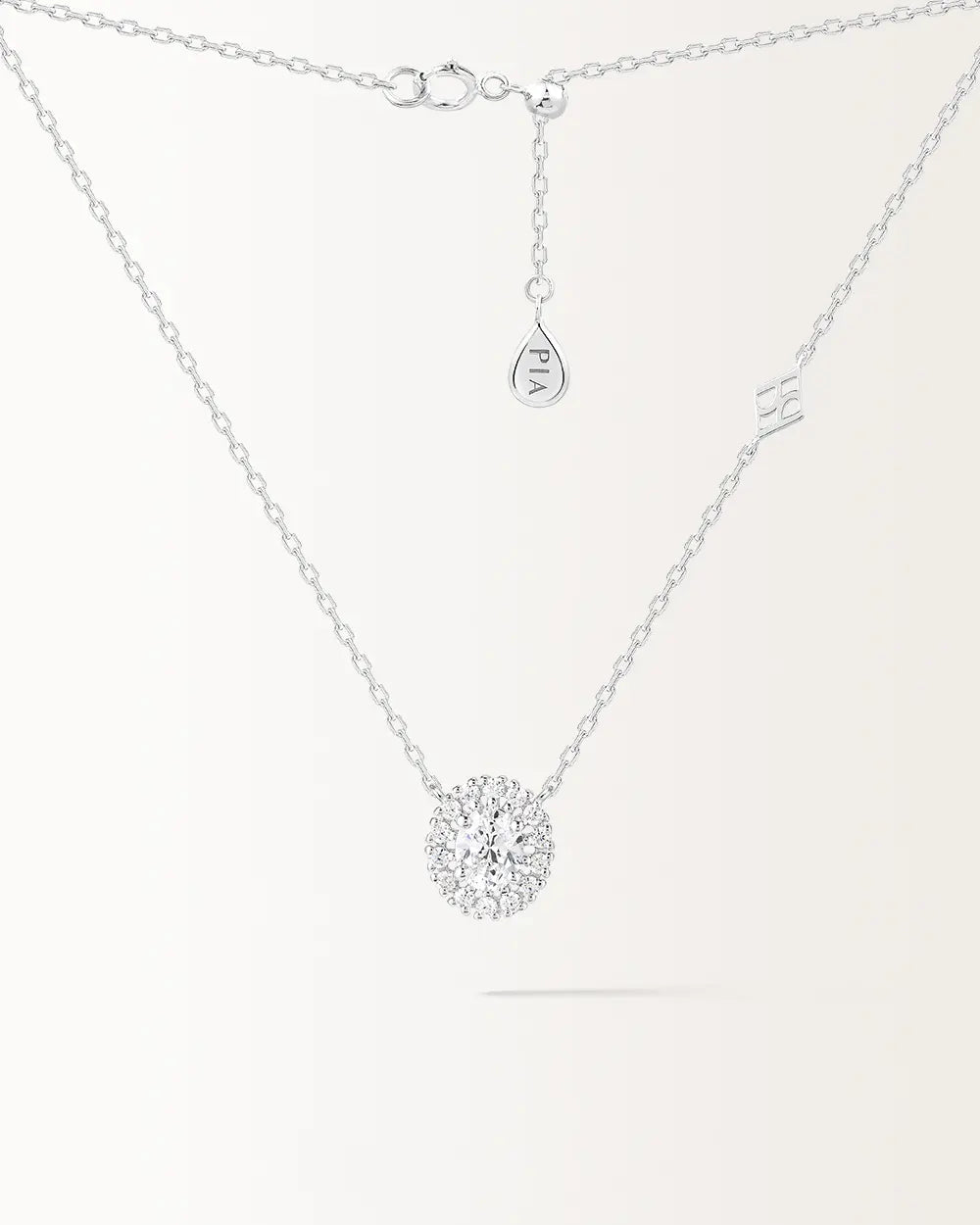 Collier Hanae Or Blanc 