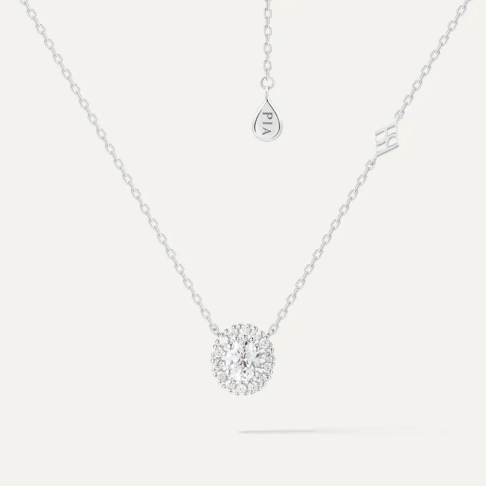 Collier Hanae Or Blanc 