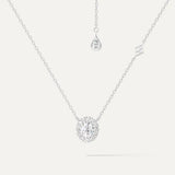 Collier Hanae Or Blanc 