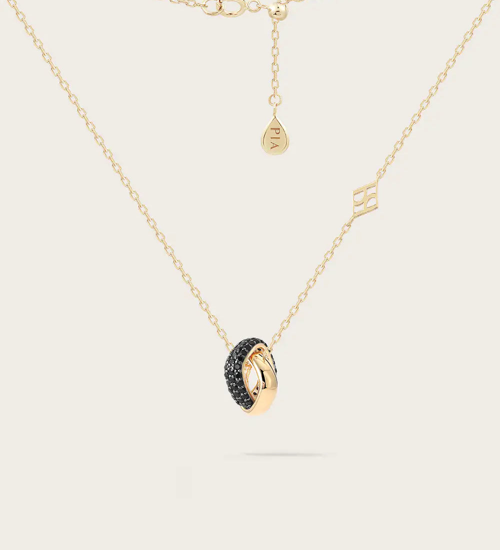 Collier Sophia Or Jaune