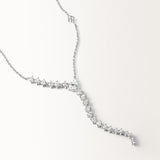 Collier Grâce 1.33 carats en or blanc et diamant de synthèse