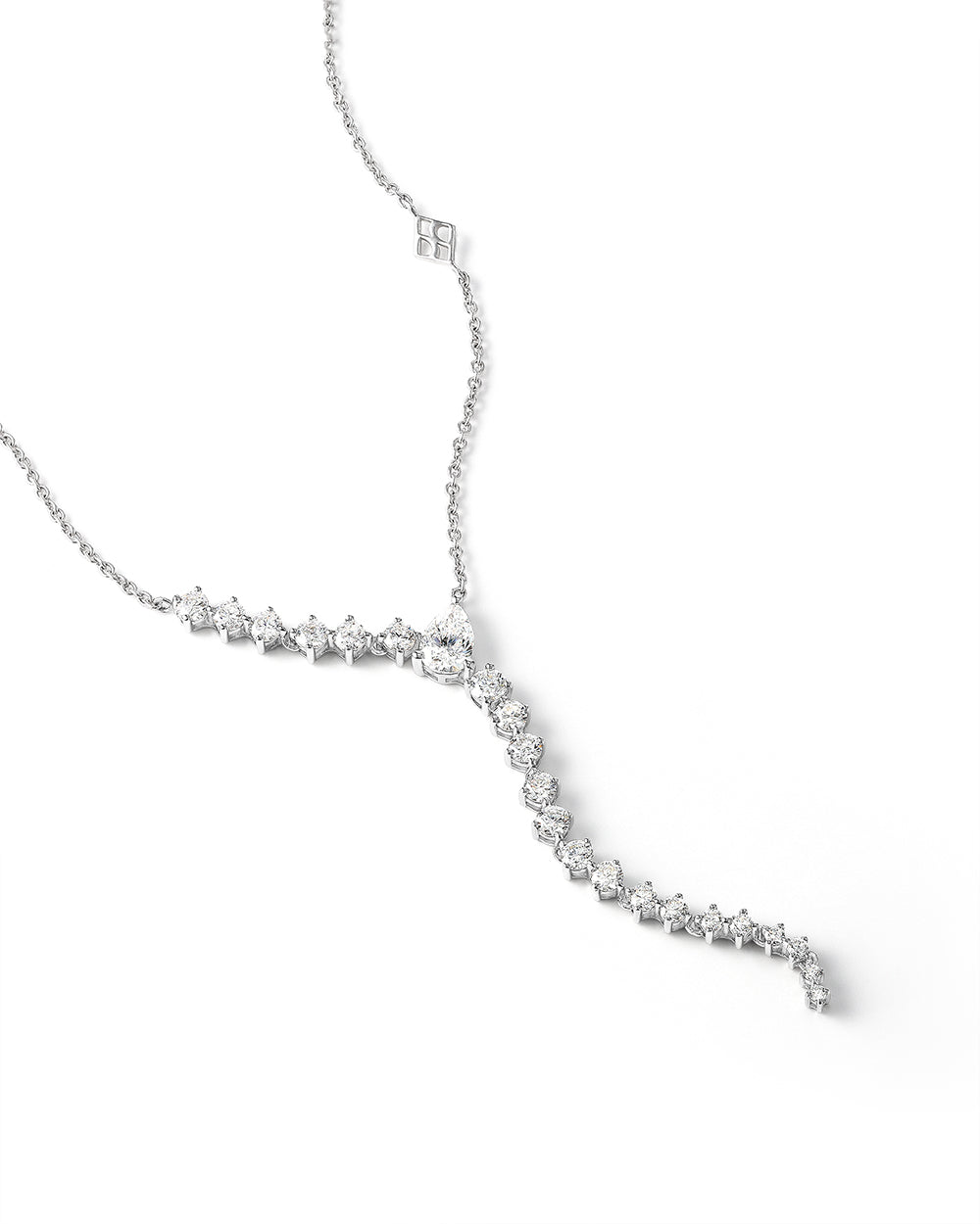 Collier Grâce 1.33 carats en or blanc