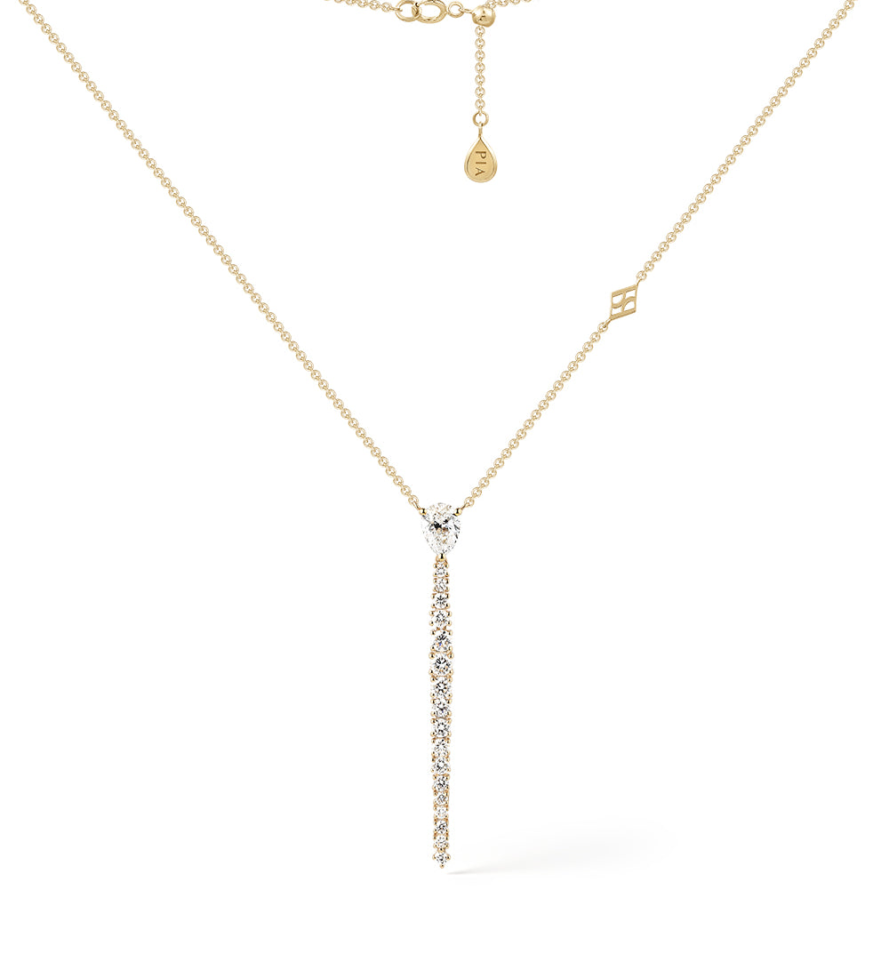 Collier Marilou 1.43 carats en Or Jaune