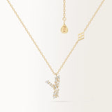 Collier Initiale Y en or jaune