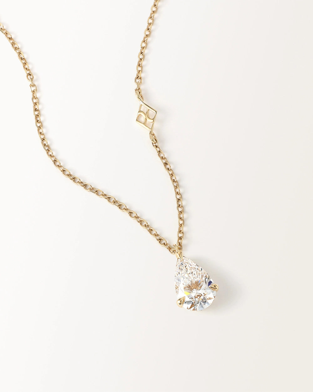 Collier Gaia 1 carat en or jaune
