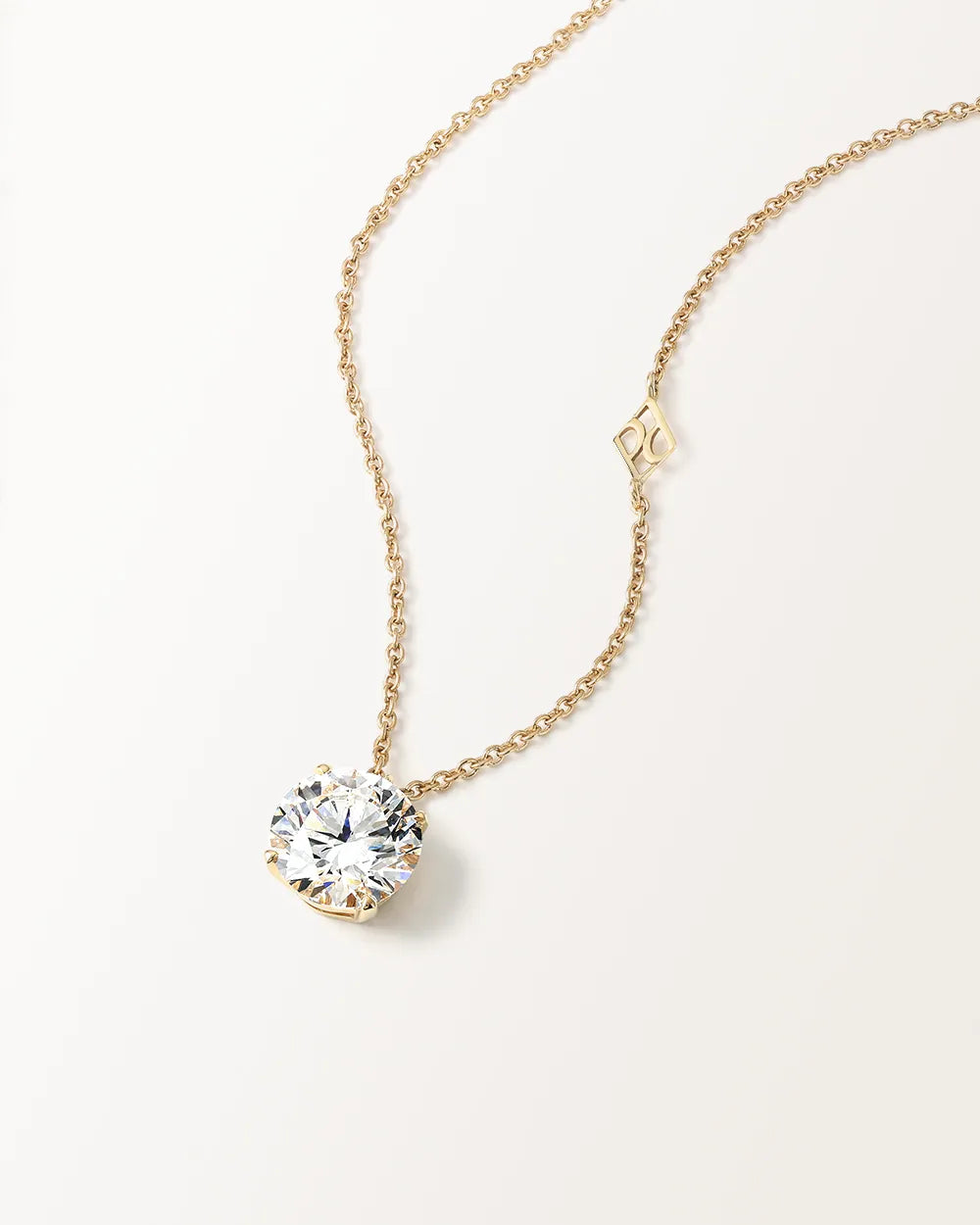 Collier Infini 2 carats Or Jaune