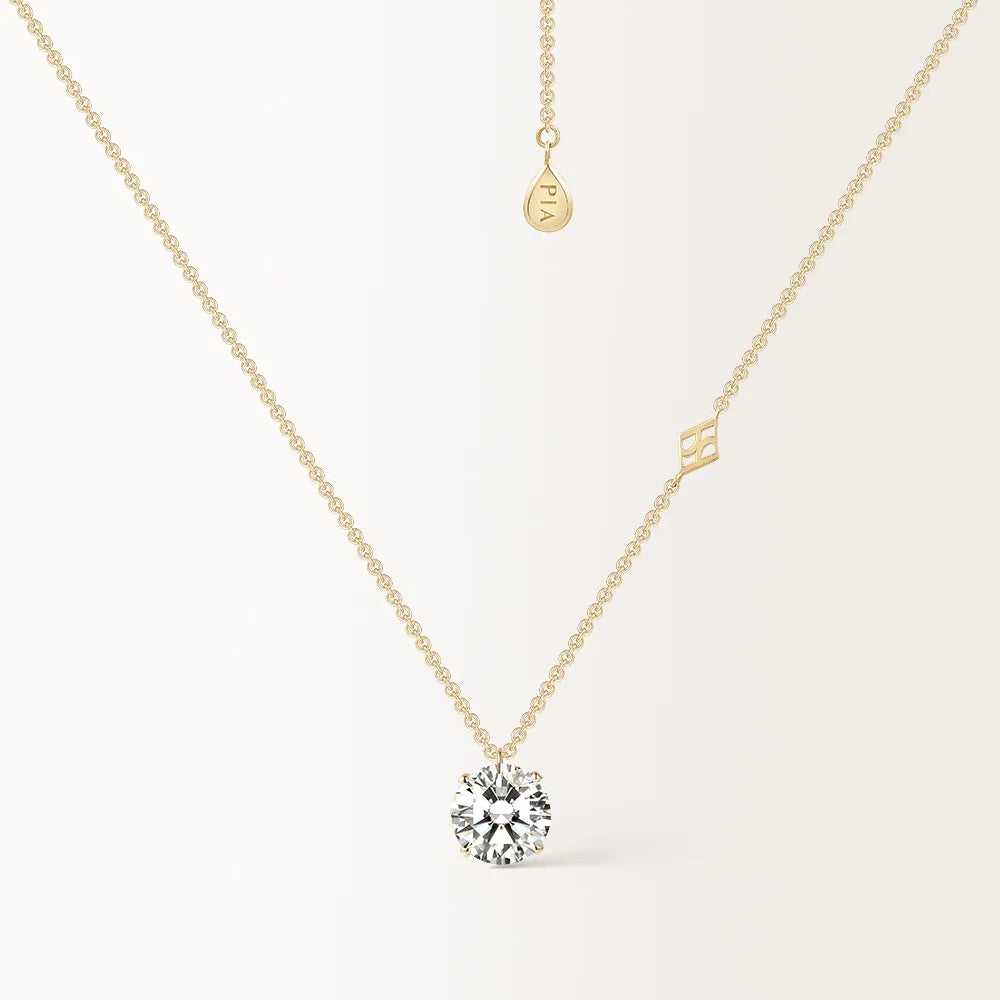 Collier Infini 2 carats Or Jaune