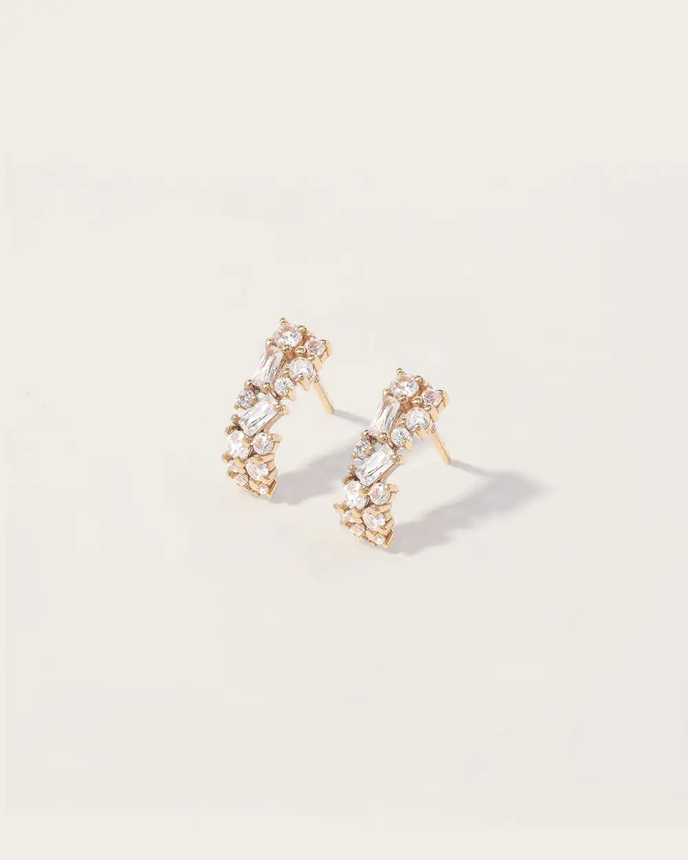 Boucles d'oreilles Ophelie en or jaune 