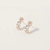 Boucles d'oreilles Ophelie en or jaune 