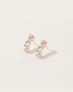 Boucles d'oreilles Ophelie en or jaune 