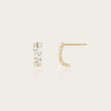 Boucles d'oreilles Ophelie en or jaune 