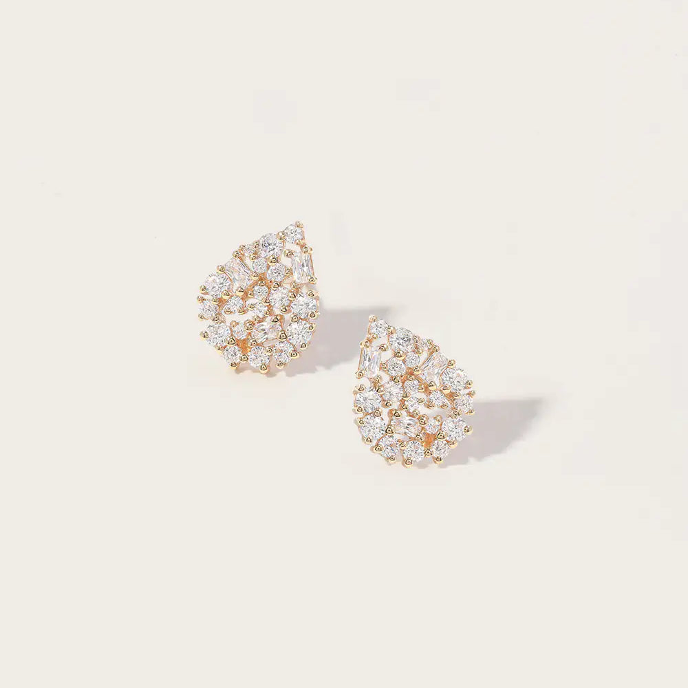 Boucles d'oreilles Paloma en or jaune 