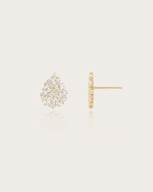 Boucles d'oreilles Paloma en or jaune 