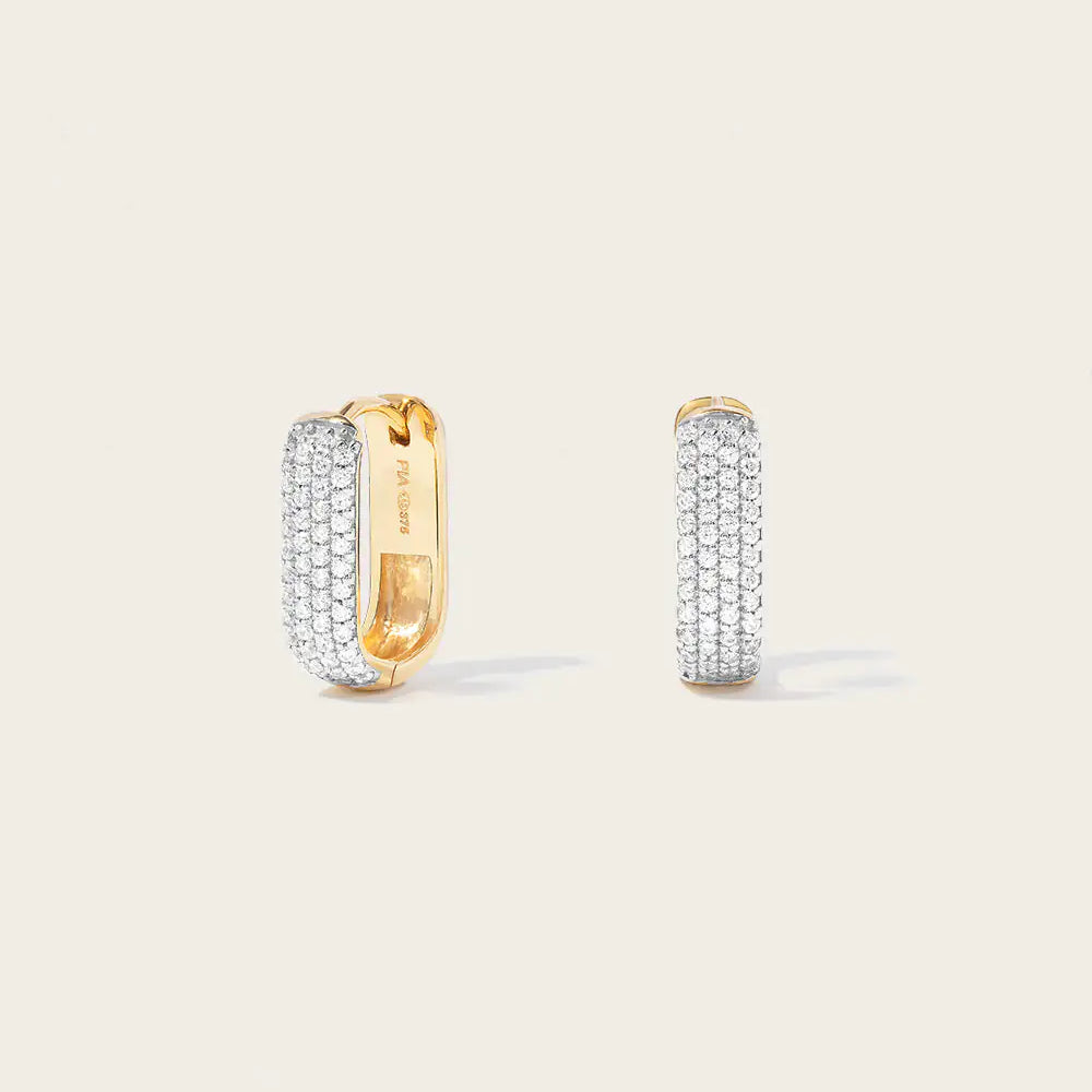 Boucles d'oreilles Louane en or jaune