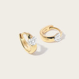 Boucles d'oreilles Zoé en or jaune 
