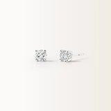 Boucles d'oreilles Infini 0.60 carat en or blanc