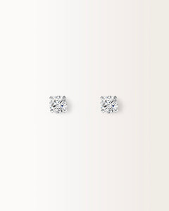 Boucles d'oreilles Infini 0.60 carat en or blanc