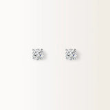 Boucles d'oreilles Infini 0.60 carat en or blanc